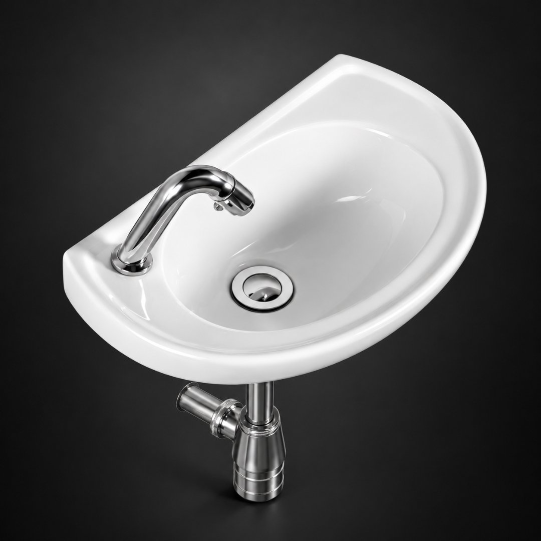 STAR Wall Hung Basin Wash Basin - My Home Studio